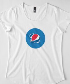 Lava Prints T-shirt for Women Black Round Neck