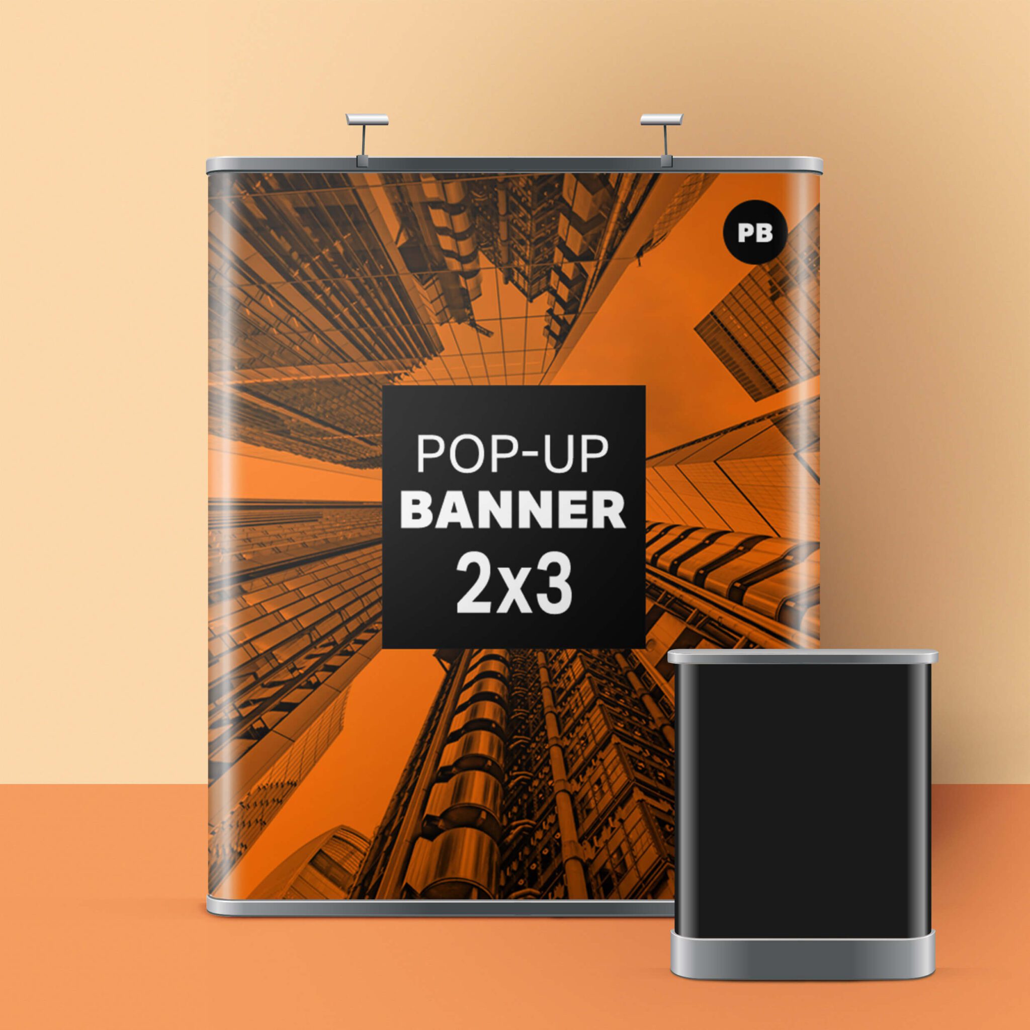Lava Prints 2*3 Pop Up Banner Straight