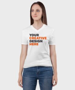 women_v-neck-t-shirt_model