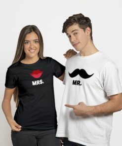 bw-t-mockup Couples Tees
