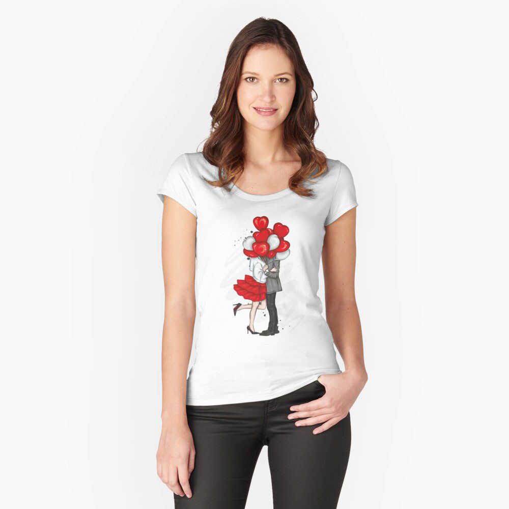 Women's white t-shirt