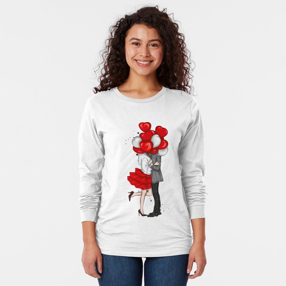 Full sleeve printed t-shirt