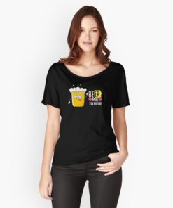 black valentine relaxed fit t-shirt