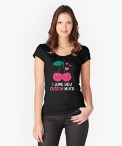 short sleeve black t-shirt for women