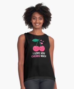 Sleeveless t-shirt for women