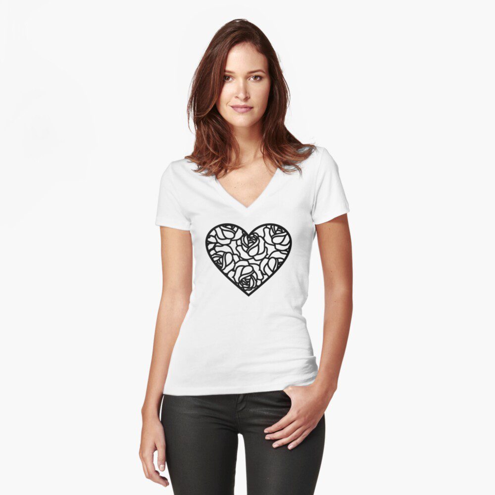 work-68007450-fitted-v-neck-t-shirt