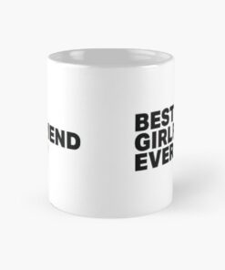 Plain white coffee mugs printed with valentine texts