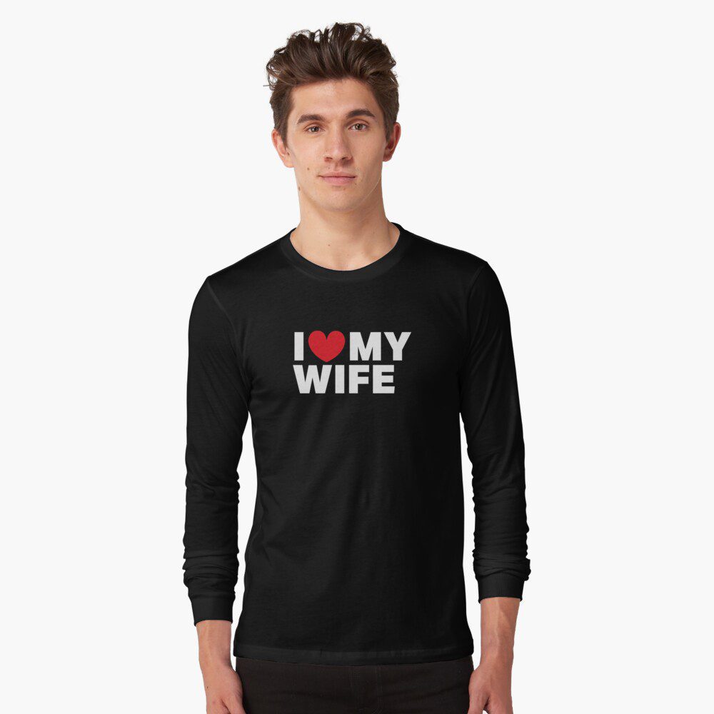 Full sleeve men's t-shirt for valentine's day
