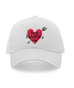 Happy valentine's day caps