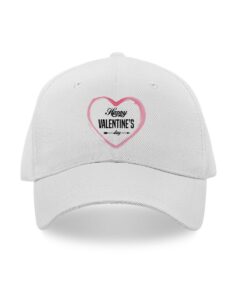 Happy valentine's day caps