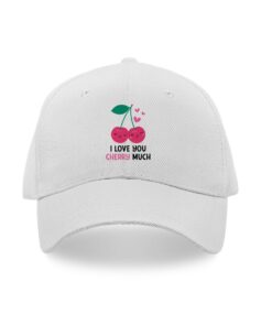 White cap for valentine