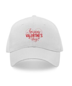 Happy valentine's day caps