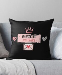 Sending you my heart pillow