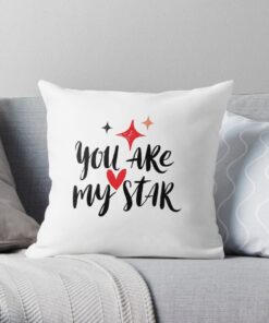 You are my star throw pillow