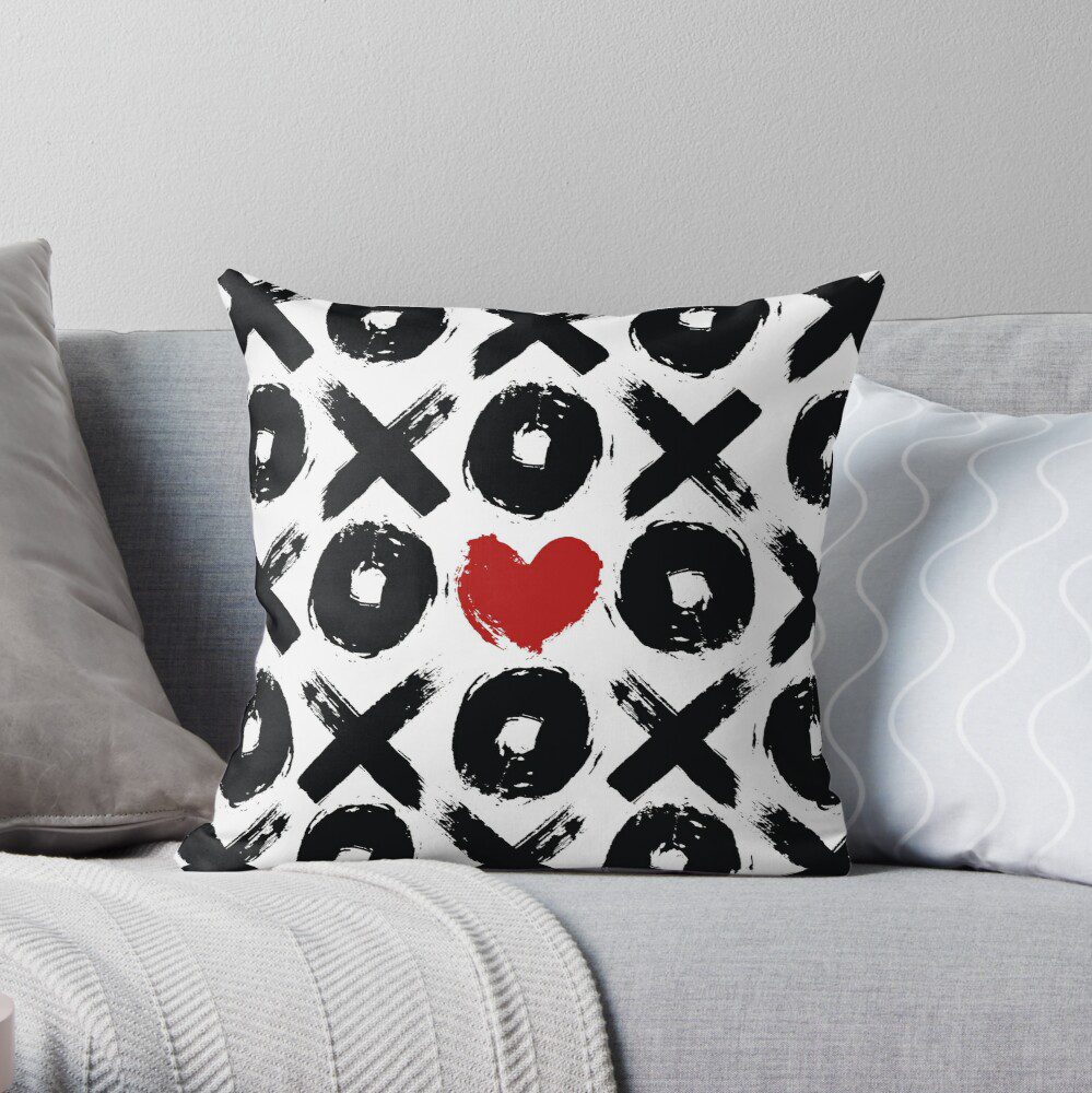 Decorative pillows for valentine's day