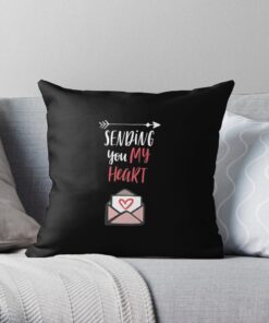 Sending you my heart pillow