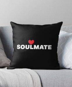 Soulmate throw pillow