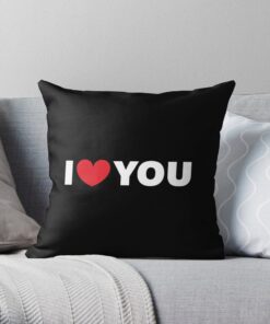 I love you throw pillow