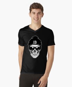 lava-prints-v-neck-t-shirt-black