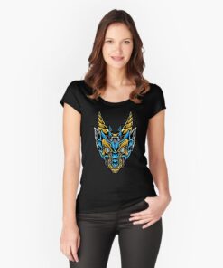 lava-prints-fitted-scoop-t-shirt-black