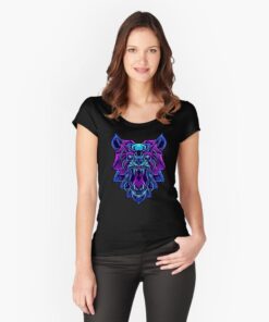 lava-prints-fitted-scoop-t-shirt-black