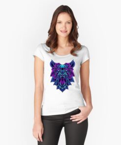 lava-prints-fitted-scoop-t-shirt-white