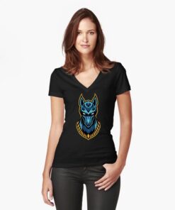 lava-prints-fitted-v-neck-t-shirt-black