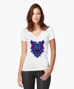 lava-prints-fitted-v-neck-t-shirt_white