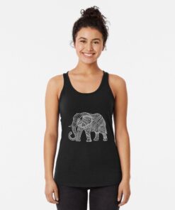 lava-prints-racerback-tank-top-black