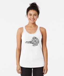 lava-prints-racerback-tank-top-white