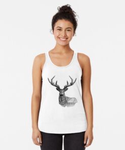 lava-prints-racerback-tank-top-white