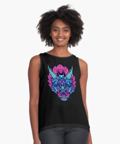 lava-prints-sleeveless-top-black