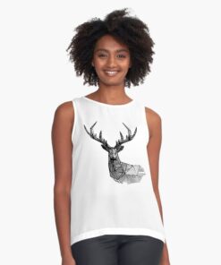 lava-prints-sleeveless-top-white