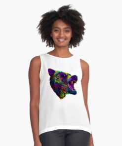 lava-prints-sleeveless-top-white