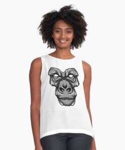 lava-prints-sleeveless-top-white