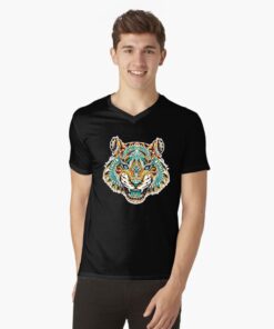lava-prints-v-neck-t-shirt-black