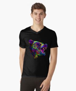 lava-prints-v-neck-t-shirt-black