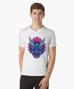 lava-prints-v-neck-t-shirt-white