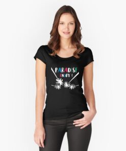 lava-prints-fitted-scoop-t-shirt-black