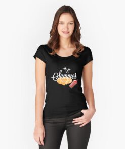 lava-prints-fitted-scoop-t-shirt-black