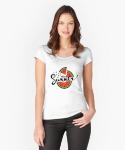 lava-prints-fitted-scoop-t-shirt-white
