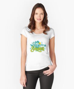 lava-prints-fitted-scoop-t-shirt-white