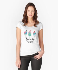 lava-prints-fitted-scoop-t-shirt-white