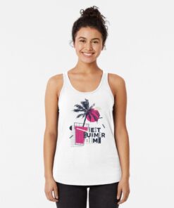 lava-prints-racerback-tank-top-white