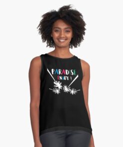 lava-prints-sleeveless-top-black