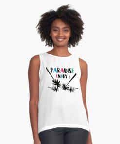 lava-prints-sleeveless-top-white