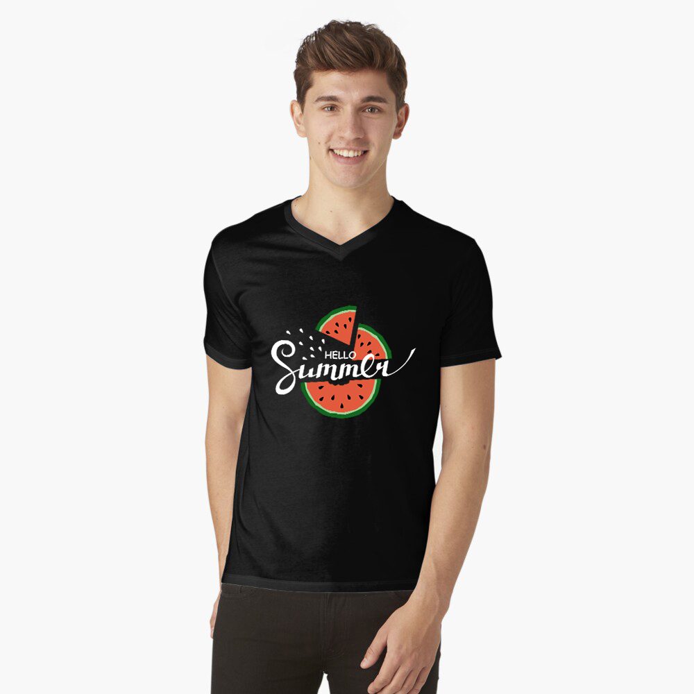 lava-prints-v-neck-t-shirt-black