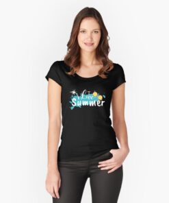lava-prints-fitted-scoop-t-shirt-black