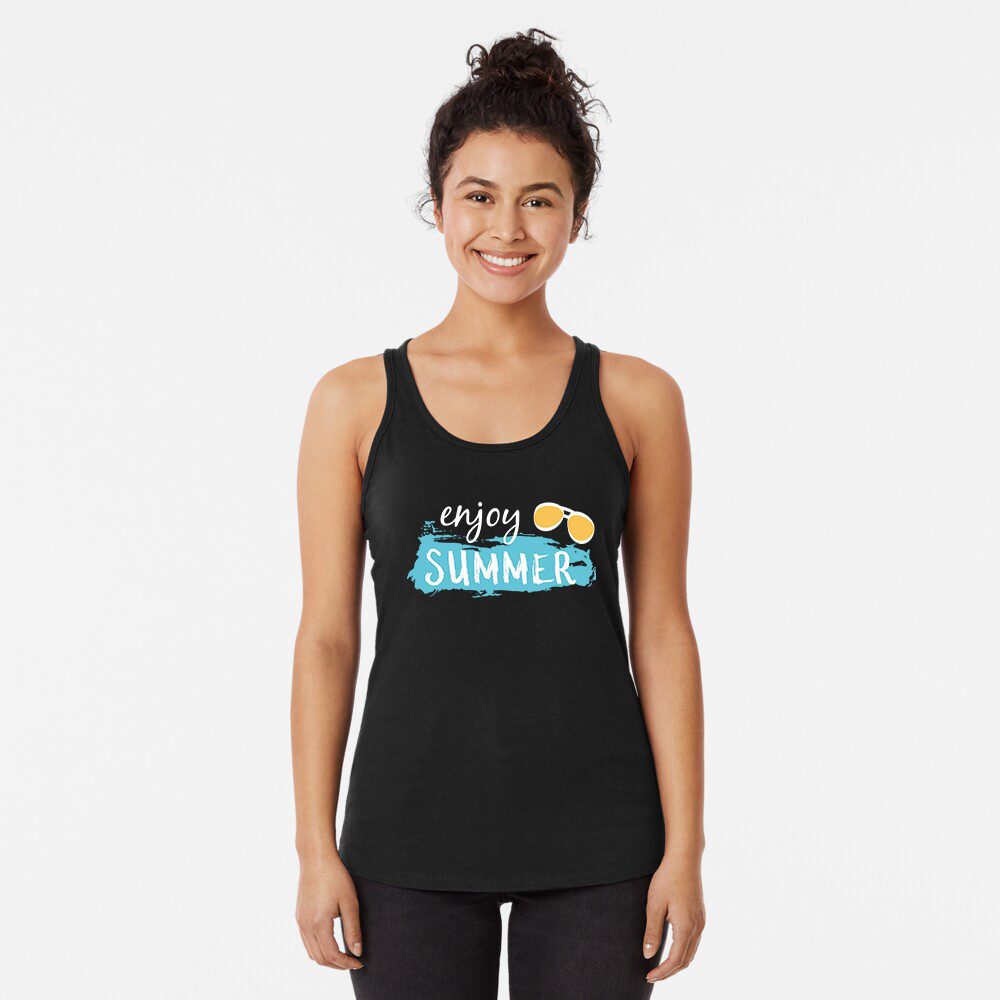 lava-prints-racerback-tank-top-black