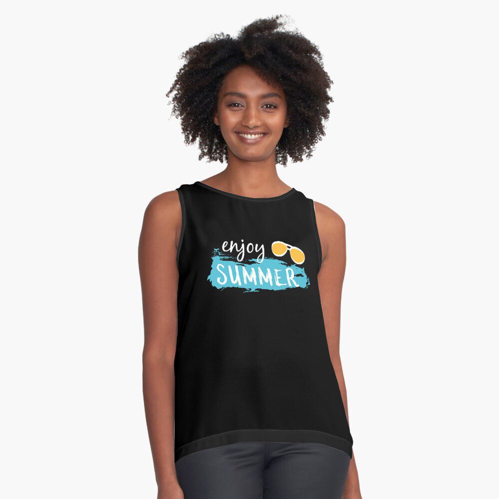 lava-prints-sleeveless-top-black